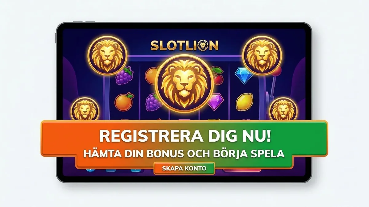 Registrera dig med bonus